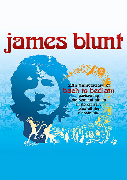 JAMES BLUNT - 20th Anniversary of "Back to Bedlam"