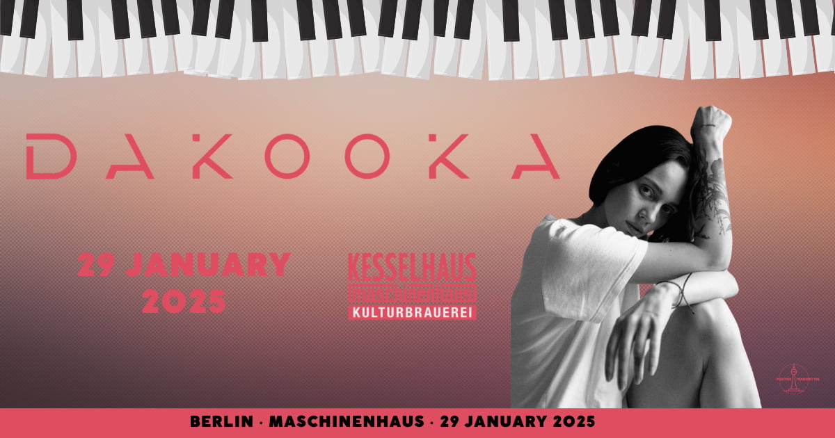 Dakooka mit einem Konzert in Berlin