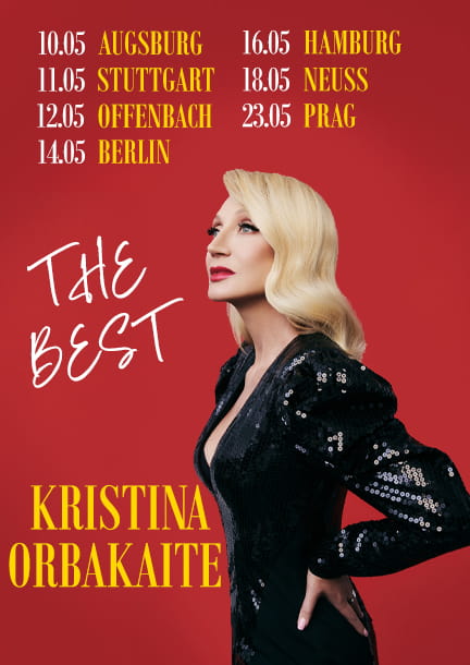 Kristina Orbakaite in Germany and Prague. The Best