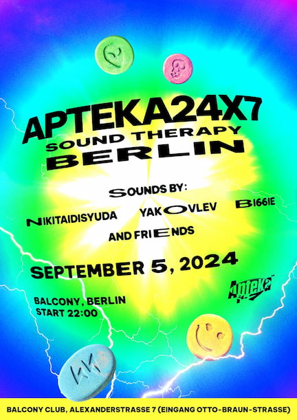 APTEKA24x7. Sound therapy in Berlin