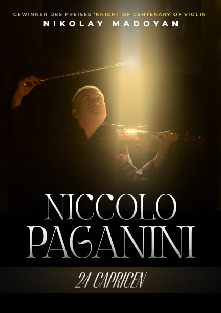 Niccolò Paganini “24 Capricen” mit Nikolay Madoyan in Berlin