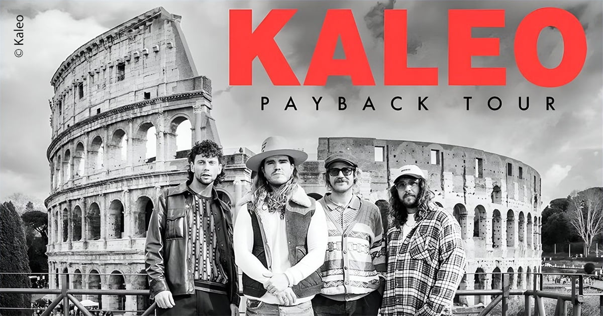 Kaleo in Deutschland. Payback Tour