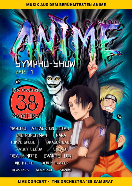 Anime Sympho-Show - 38 SAMURAI - 2023